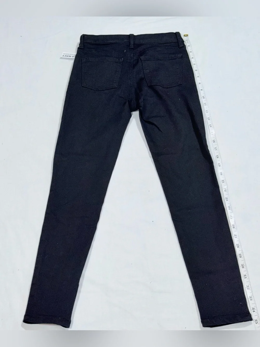 Old Navy Girls Extra High-Rise Rockstar 360 Stretch Black Jeggings 12 NWT O82